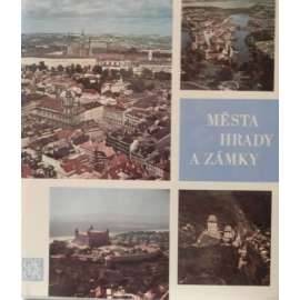 Města, hrady a zámky (Československo, historie, architektura, letecké pohledy měst, mj. Praha, Český Krumlov, Domažlice, Jihlava aj.) HOL